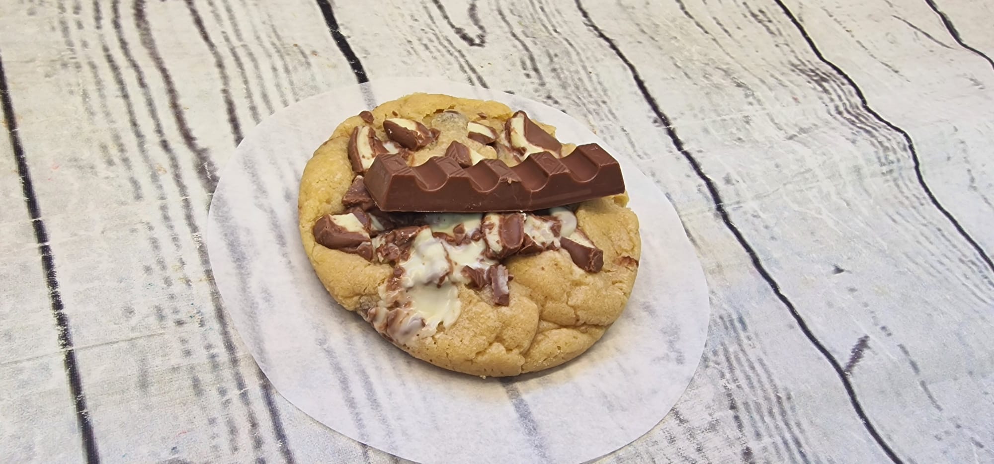Kinder Stuffed Cookie