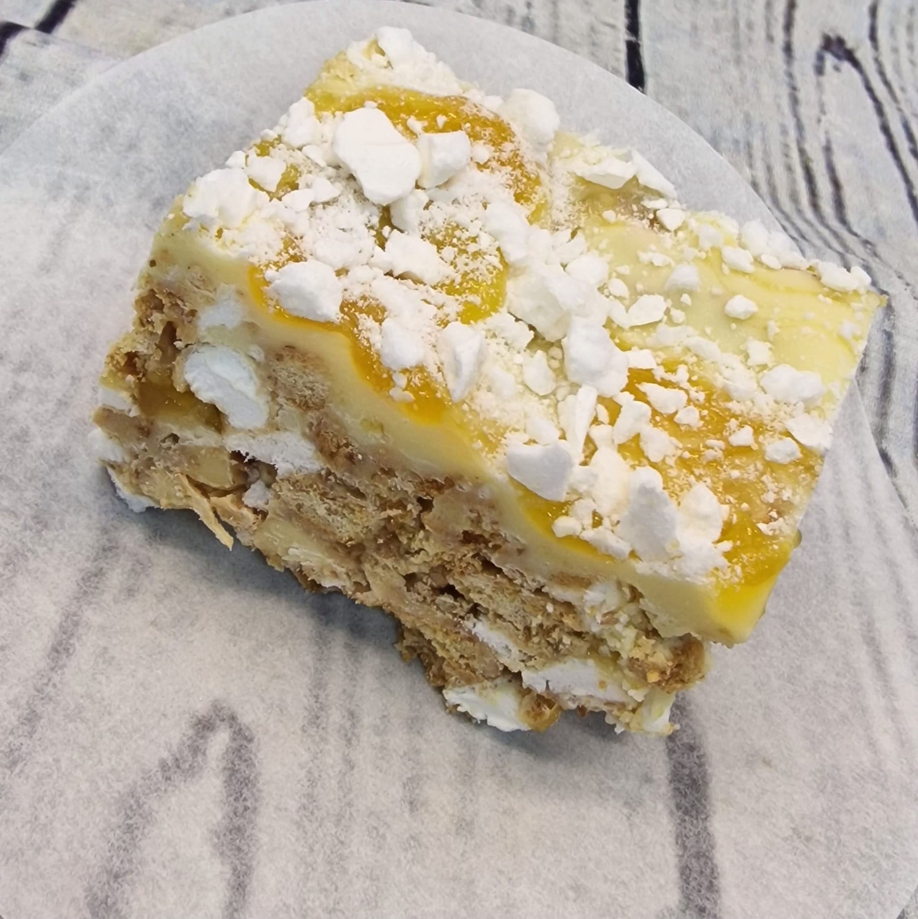 Lemon Meringue Rocky Road
