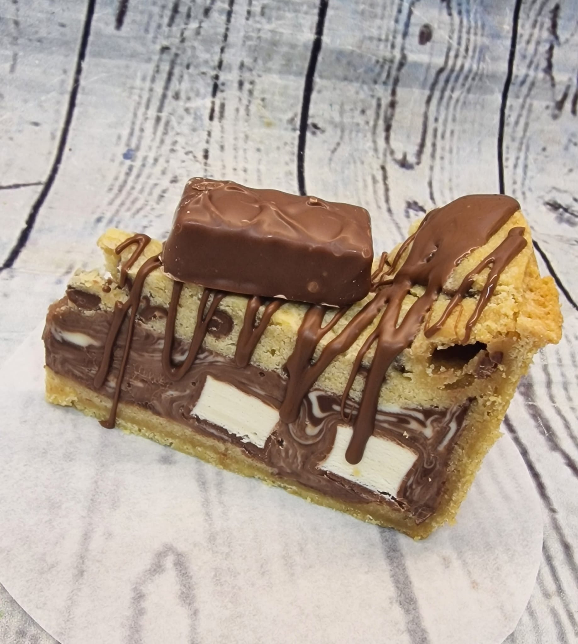 Milk Chocolate Milky Way Cookie Pie